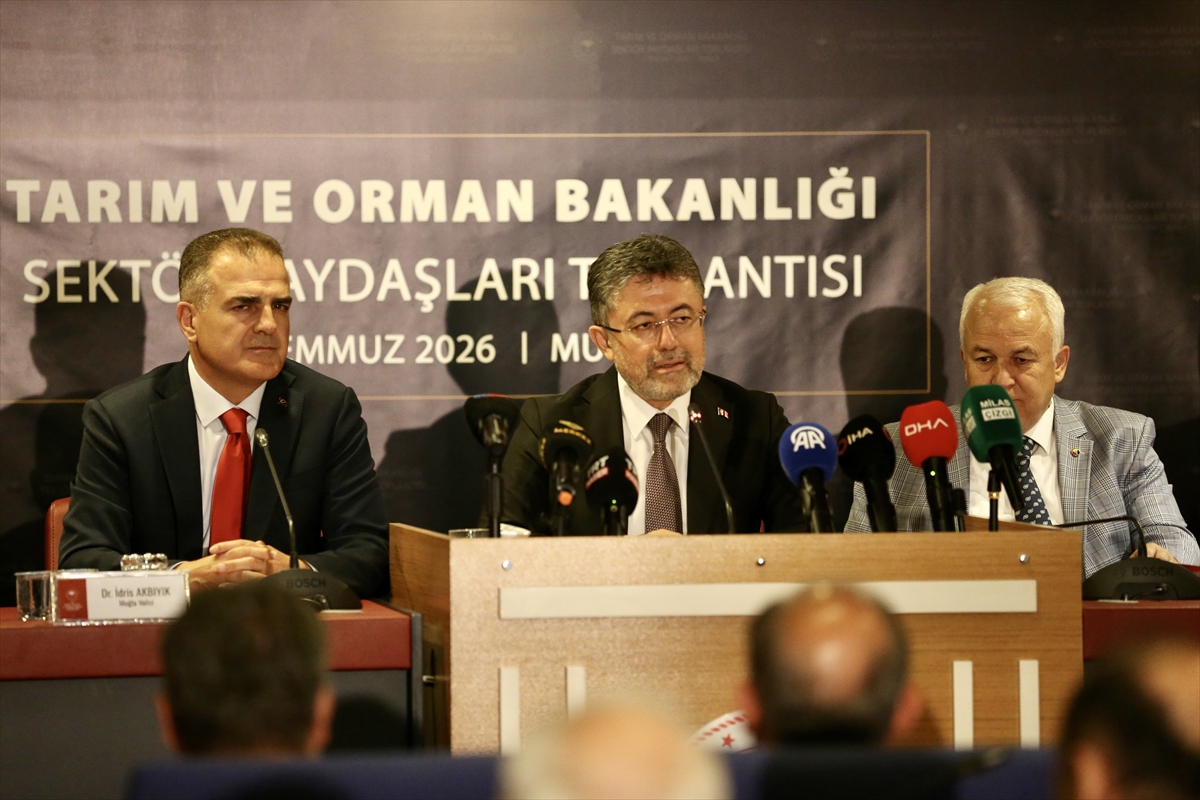 Tarım ve Orman Bakanı Yumaklı Muğla'da sektör paydaşları toplantısında konuştu: (1)