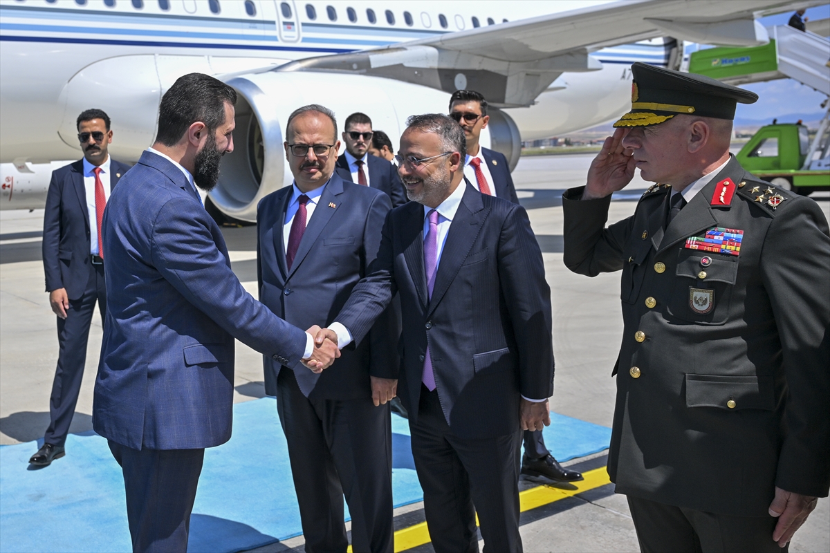 NATO ANKARA ZİRVESİ - Suriye Cumhurbaşkanı Ahmed Şara Ankara'ya geldi