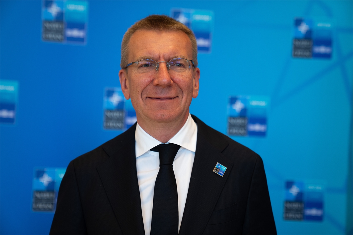 Letonya Cumhurbaşkanı Rinkevics, NATO Ankara Zirvesi kapsamında AA'ya konuştu:
