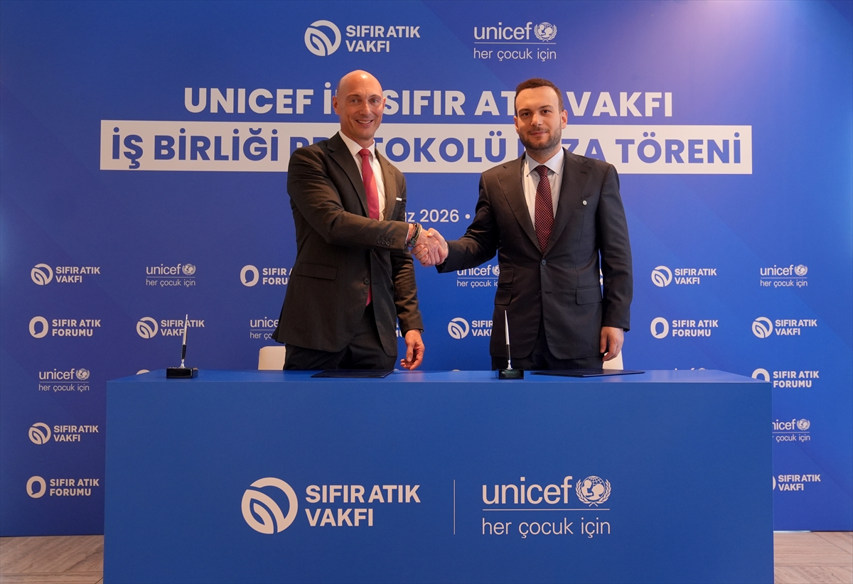 Sıfır Atık Vakfı ile UNICEF Türkiye arasında mutabakat zaptı imzalandı