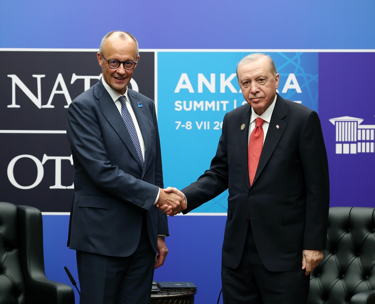 Erdoğan: Merz ile NATO Zirvesi'nde görüştü