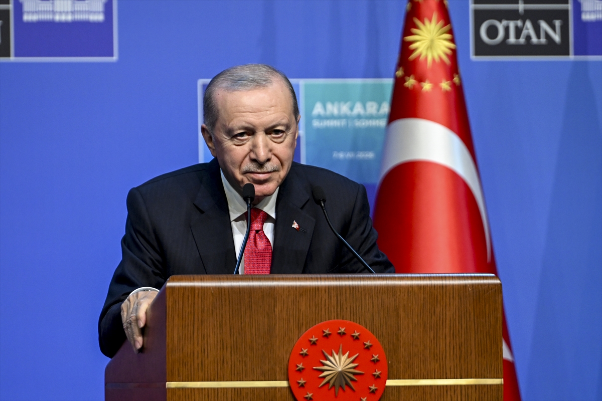 NATO ANKARA ZİRVESİ - Cumhurbaşkanı Erdoğan, NATO Liderler Zirvesi sonrası basın toplantısı düzenledi: (3)