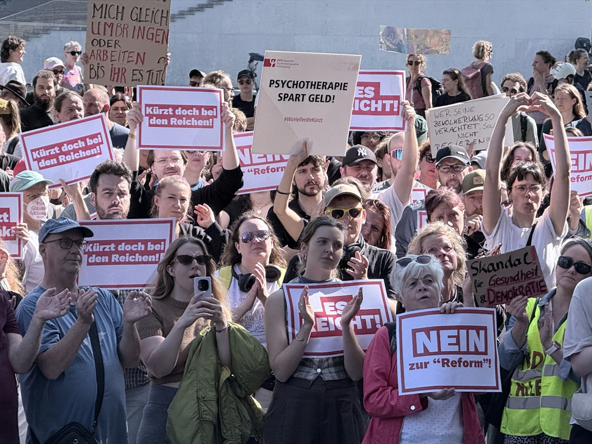 Almanya: Sağlık reformu protesto edildi