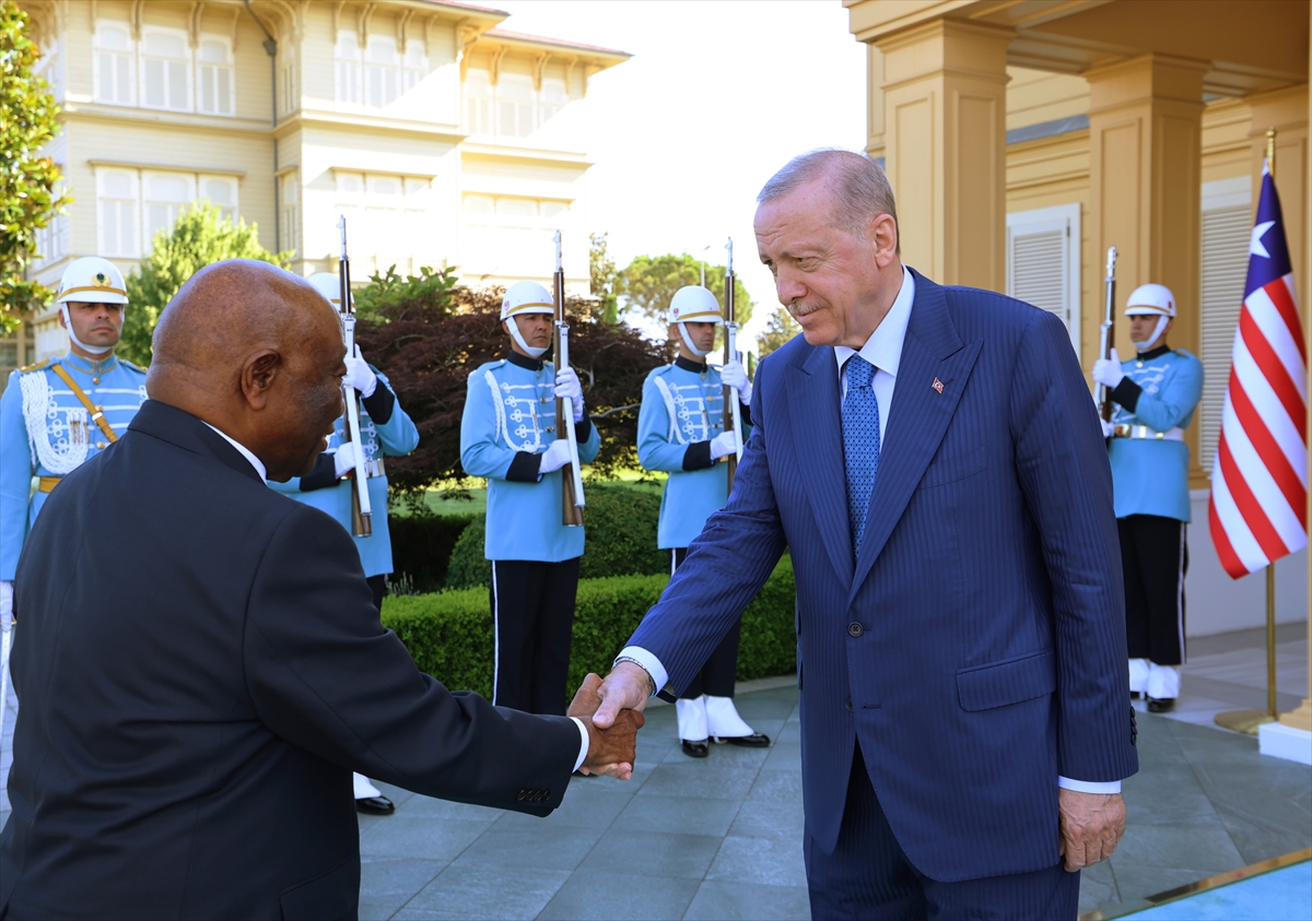 Erdoğan ve Liberya Cumhurbaşkanı Boakai görüştü
