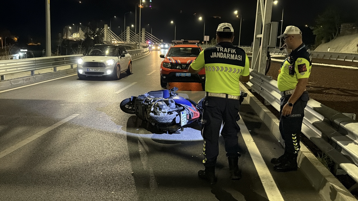 Alanya'da motosiklet kazası: 1 ölü