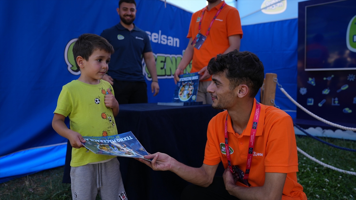 ASELSAN Çocuk Şenliği Van'da Çocuklarla Buluştu