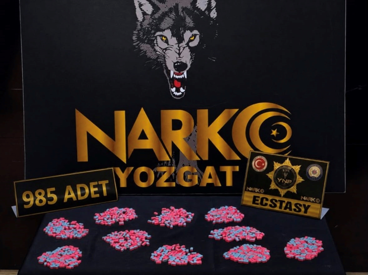 Yozgat'ta uyuşturucu operasyonu: 3 gözaltı