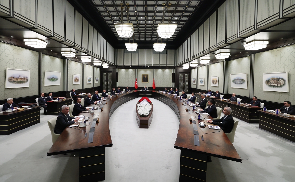 Kabine toplandı: Erdoğan başkanlık etti