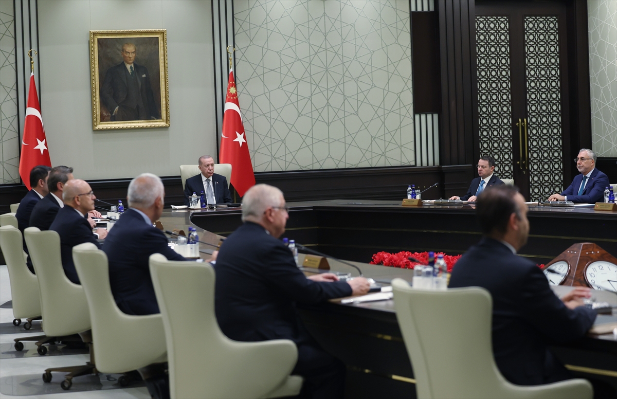 Kabine toplandı: Erdoğan başkanlık etti