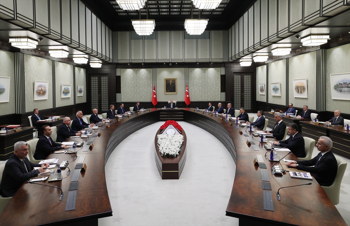 Kabine toplandı: Erdoğan başkanlık etti