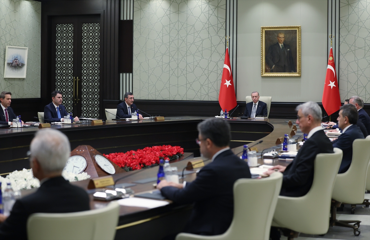 Kabine toplandı: Erdoğan başkanlık etti
