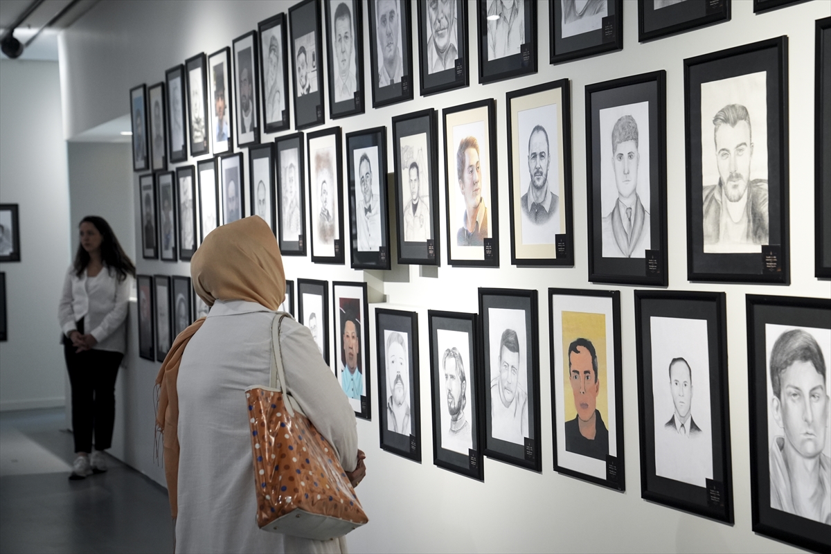 253 Şehit 253 Portre sergisi AKM'de açıldı