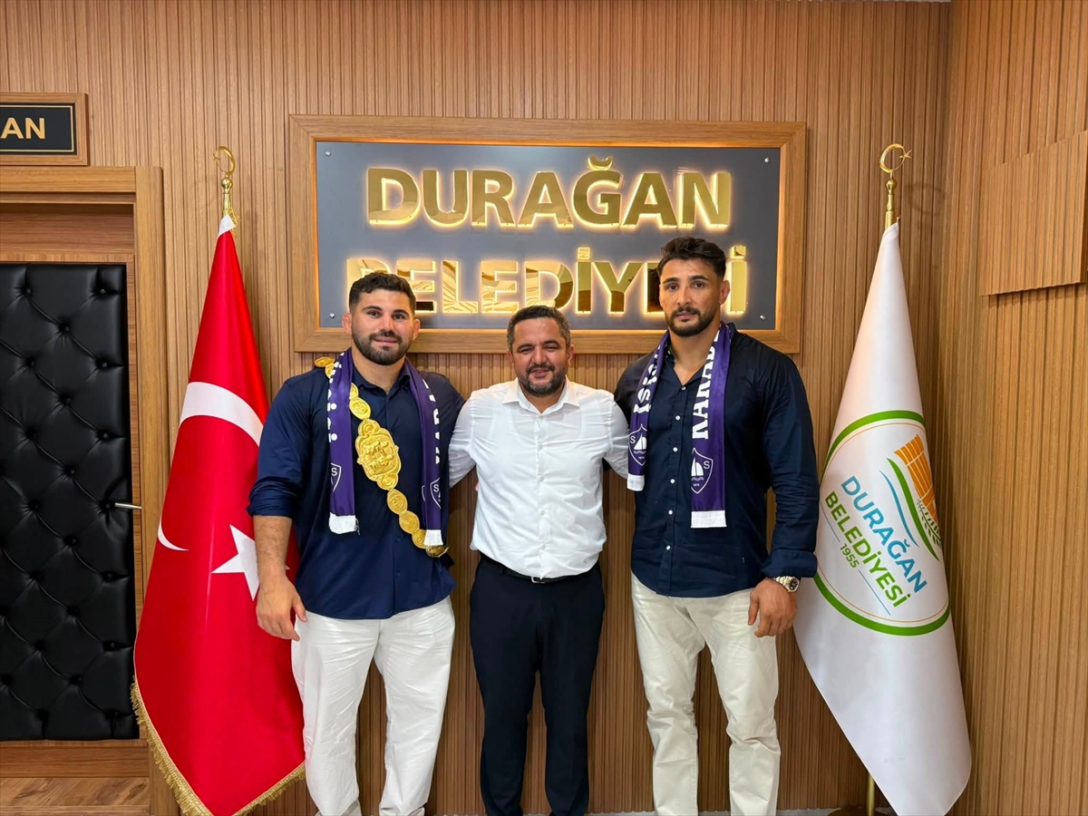 Erkan Taş: Kırkpınar şampiyonluğu Durağan'a armağan
