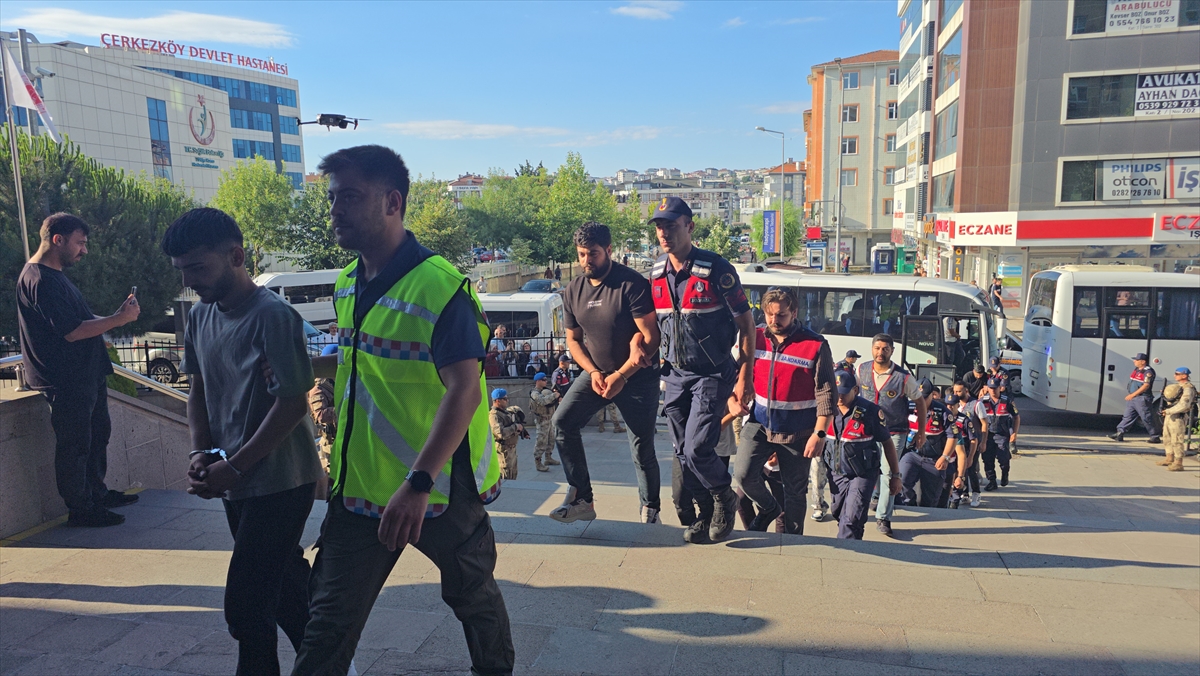 Tekirdağ merkezli bahis operasyonunda 26 şüpheli adliyede