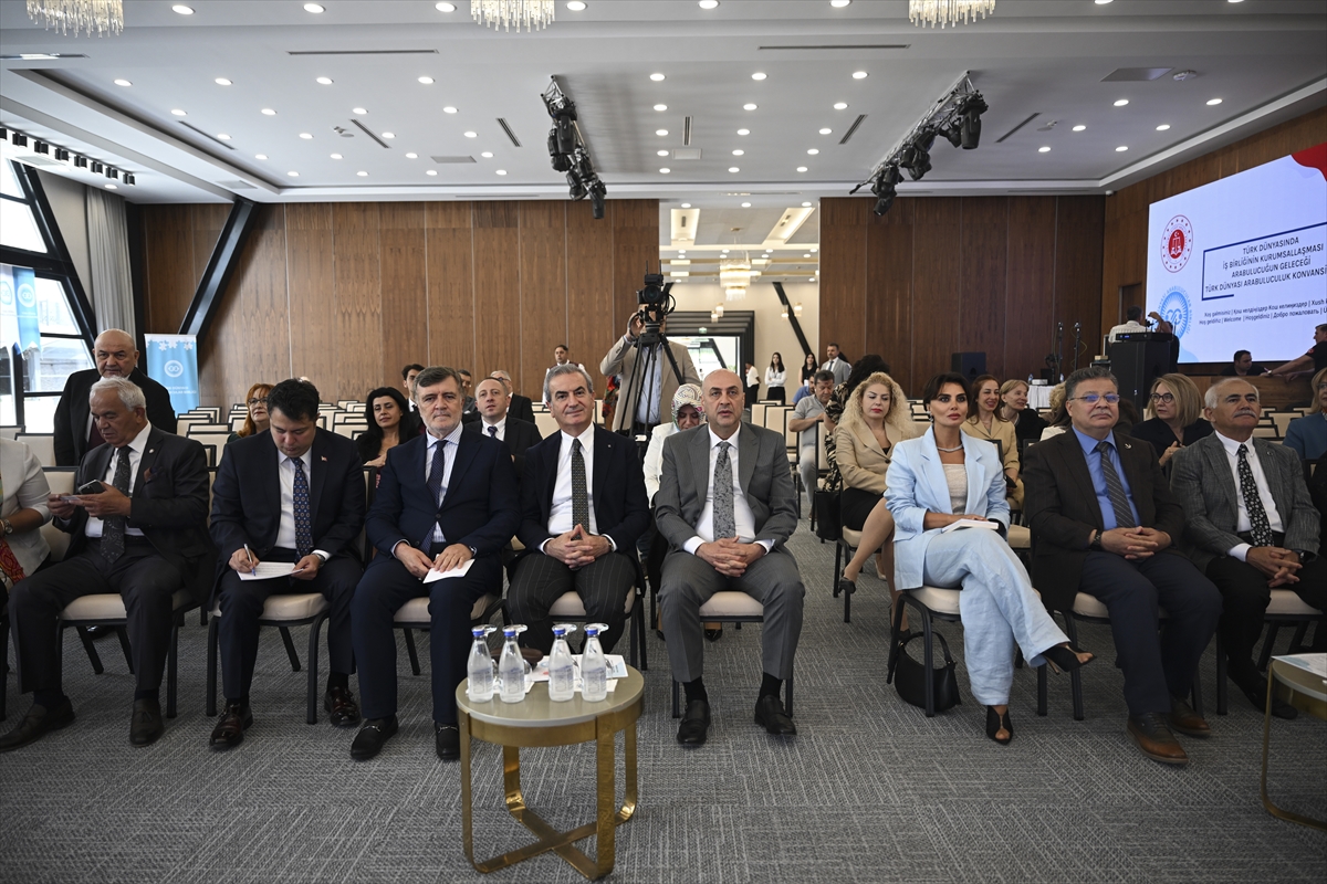 Türk Dünyası Arabuluculuk Konvansiyonu Ankara'da Düzenlendi