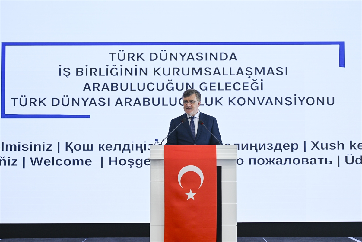 Türk Dünyası Arabuluculuk Konvansiyonu Ankara'da Düzenlendi