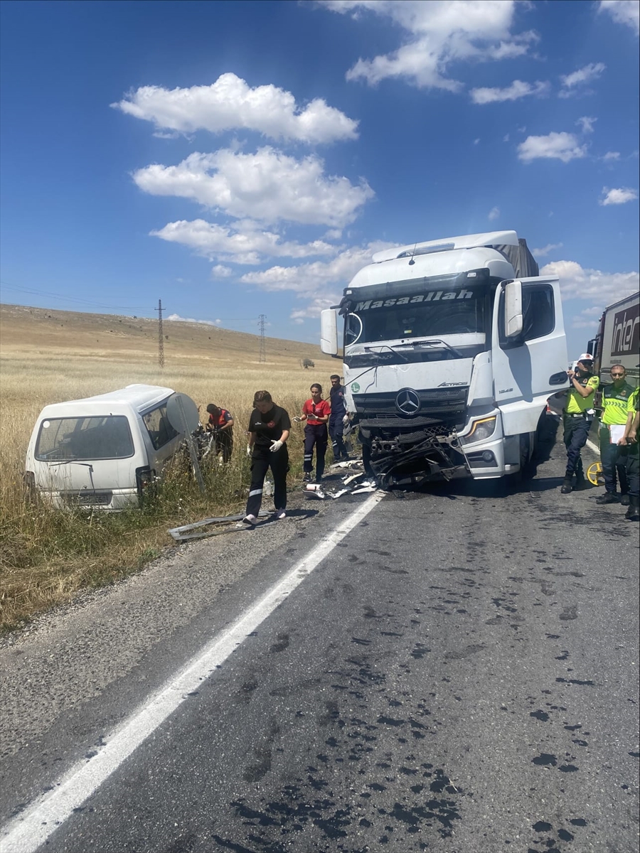 Afyonkarahisar'da trafik kazası: 1 ölü