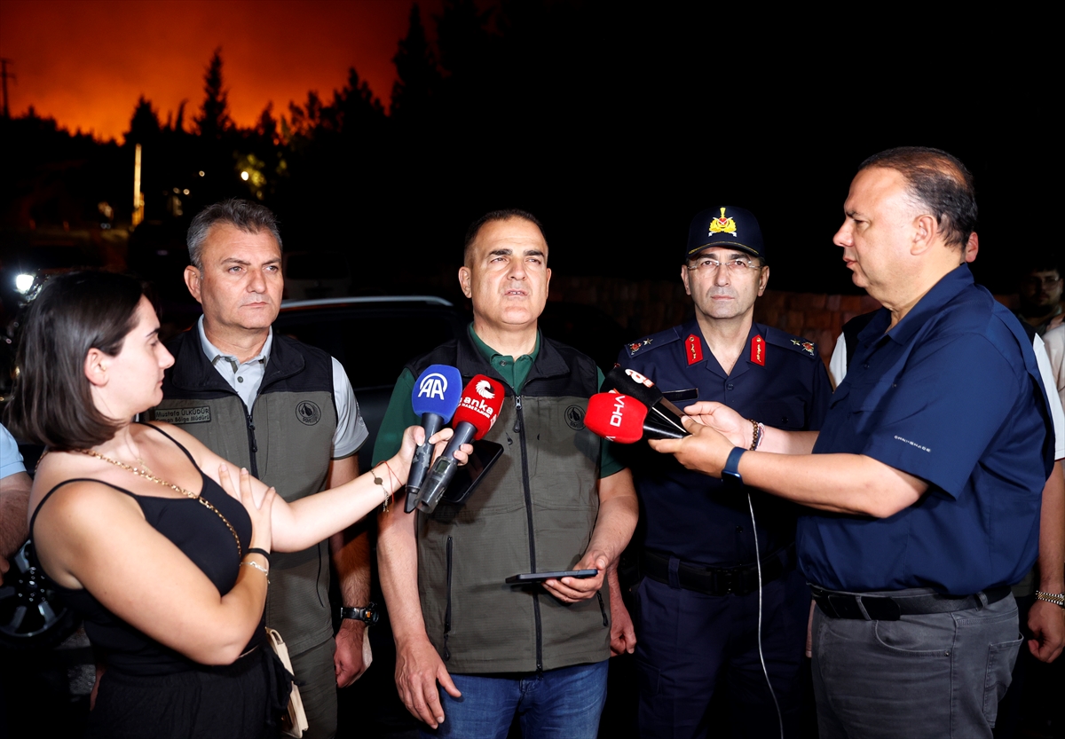 Milas'ta orman yangını kontrol altına alındı