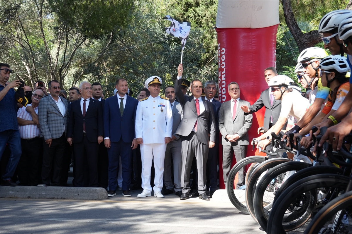 15 Temmuz Bisiklet Yarışı Muğla'da Başladı