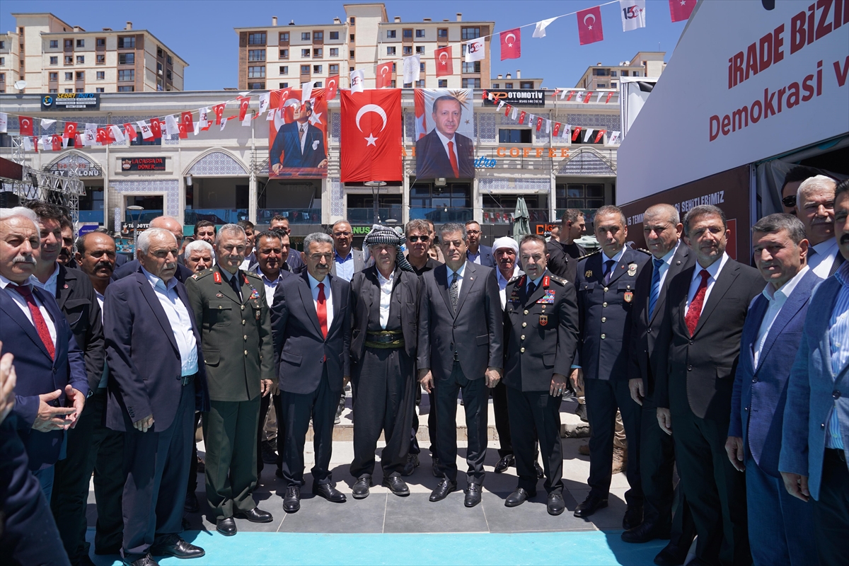 Şırnak ve Bingöl'de 15 Temmuz şehitleri anıldı