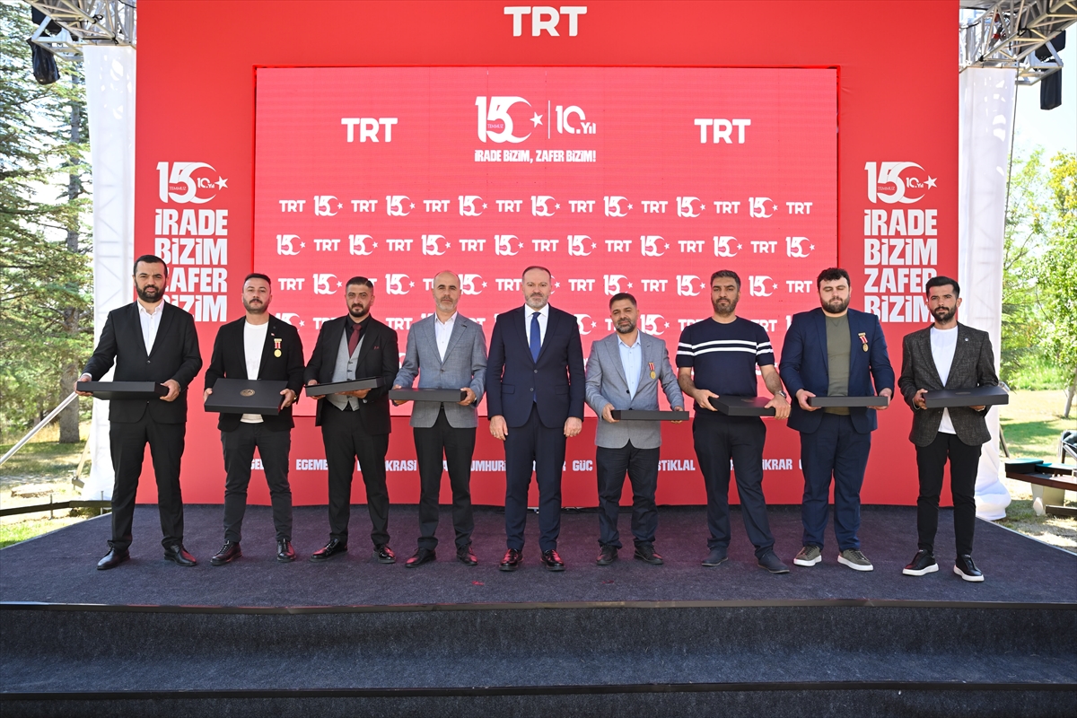 TRT'de 15 Temmuz anması: 'İrade bizim, zafer bizim'