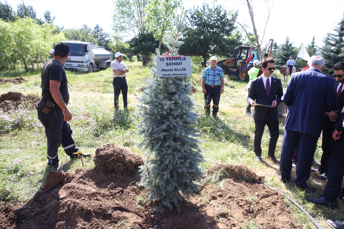 Erzurum'da 15 Temmuz Anma Çadırı Açıldı
