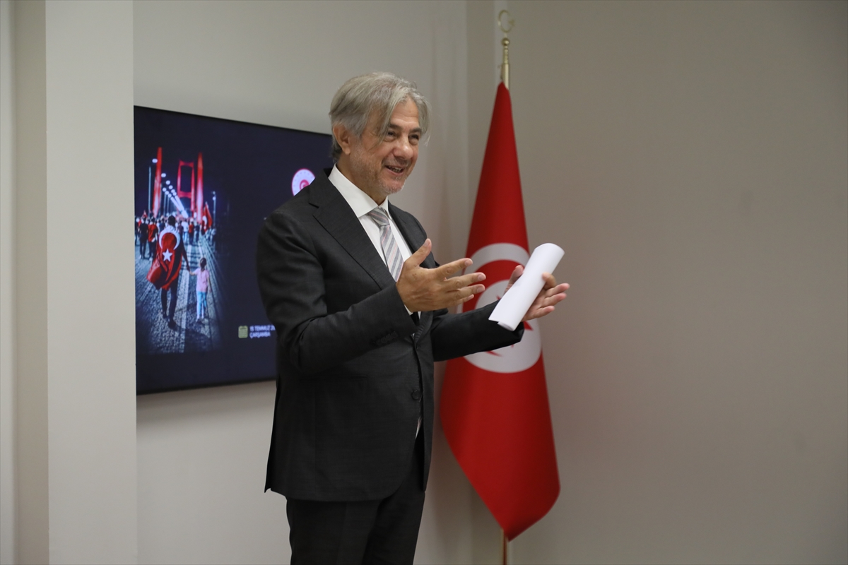 Tunus'ta 15 Temmuz anması yapıldı