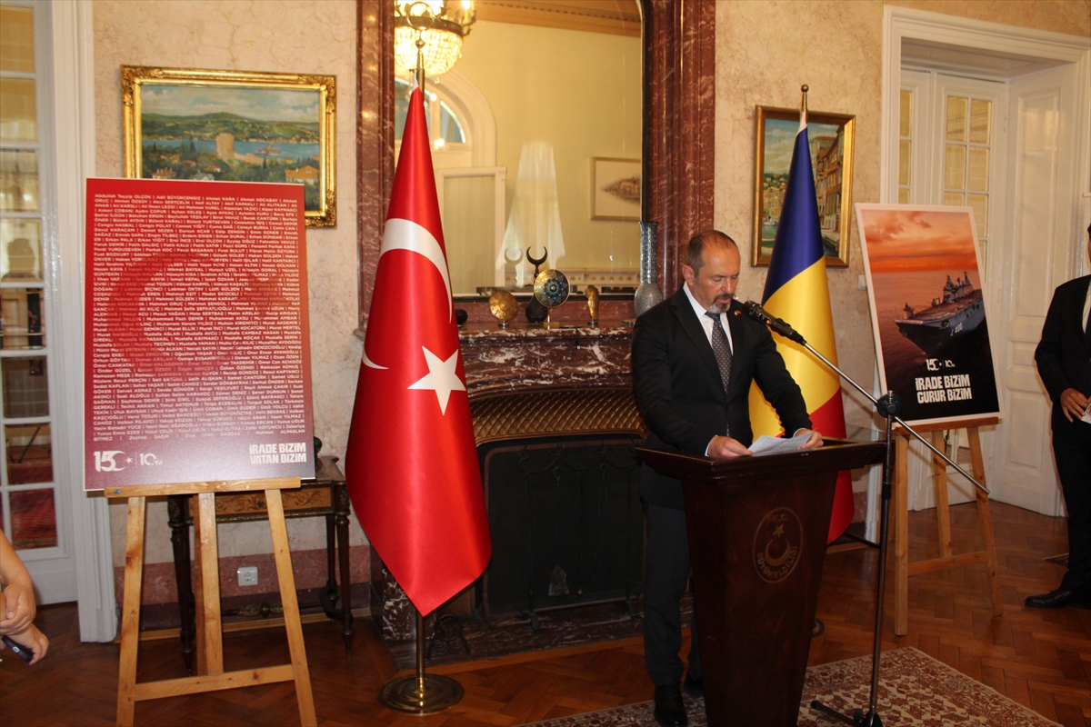 Romanya'da 15 Temmuz anması yapıldı