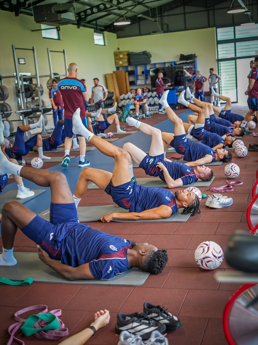 Trabzonspor: Yeni sezona çift antrenmanla hazırlanıyor