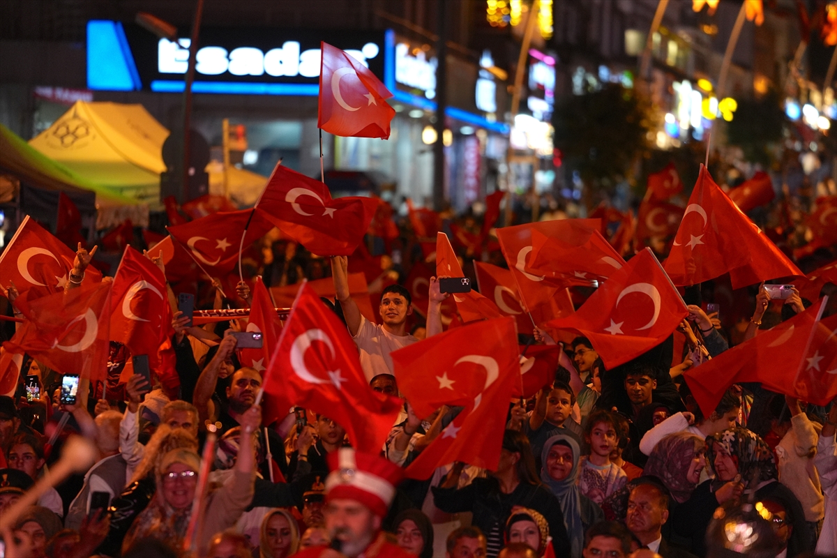 15 Temmuz: Erzurum ve 6 ilde anma etkinlikleri