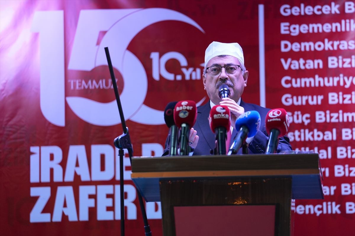 15 Temmuz: Erzurum ve 6 ilde anma etkinlikleri