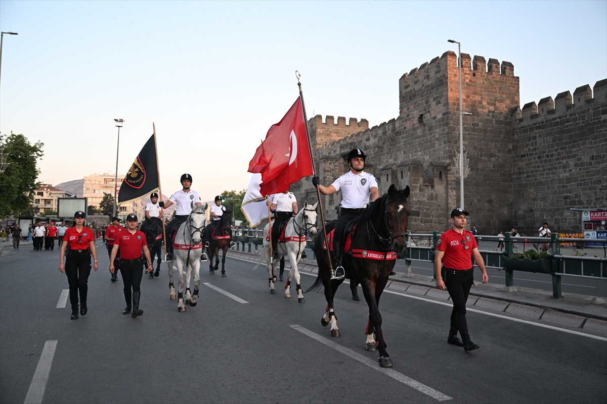 15 Temmuz Yürüyüşleri İç Anadolu'da Yapıldı