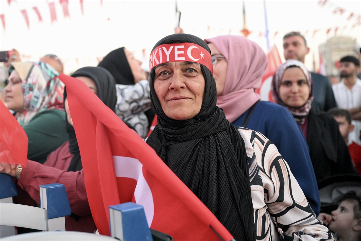 15 Temmuz Yürüyüşleri İç Anadolu'da Yapıldı
