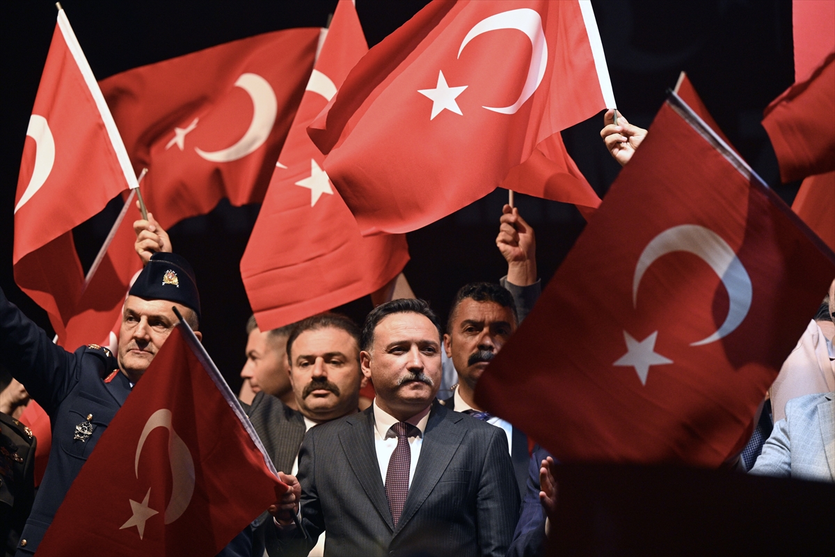 15 Temmuz Yürüyüşleri İç Anadolu'da Yapıldı