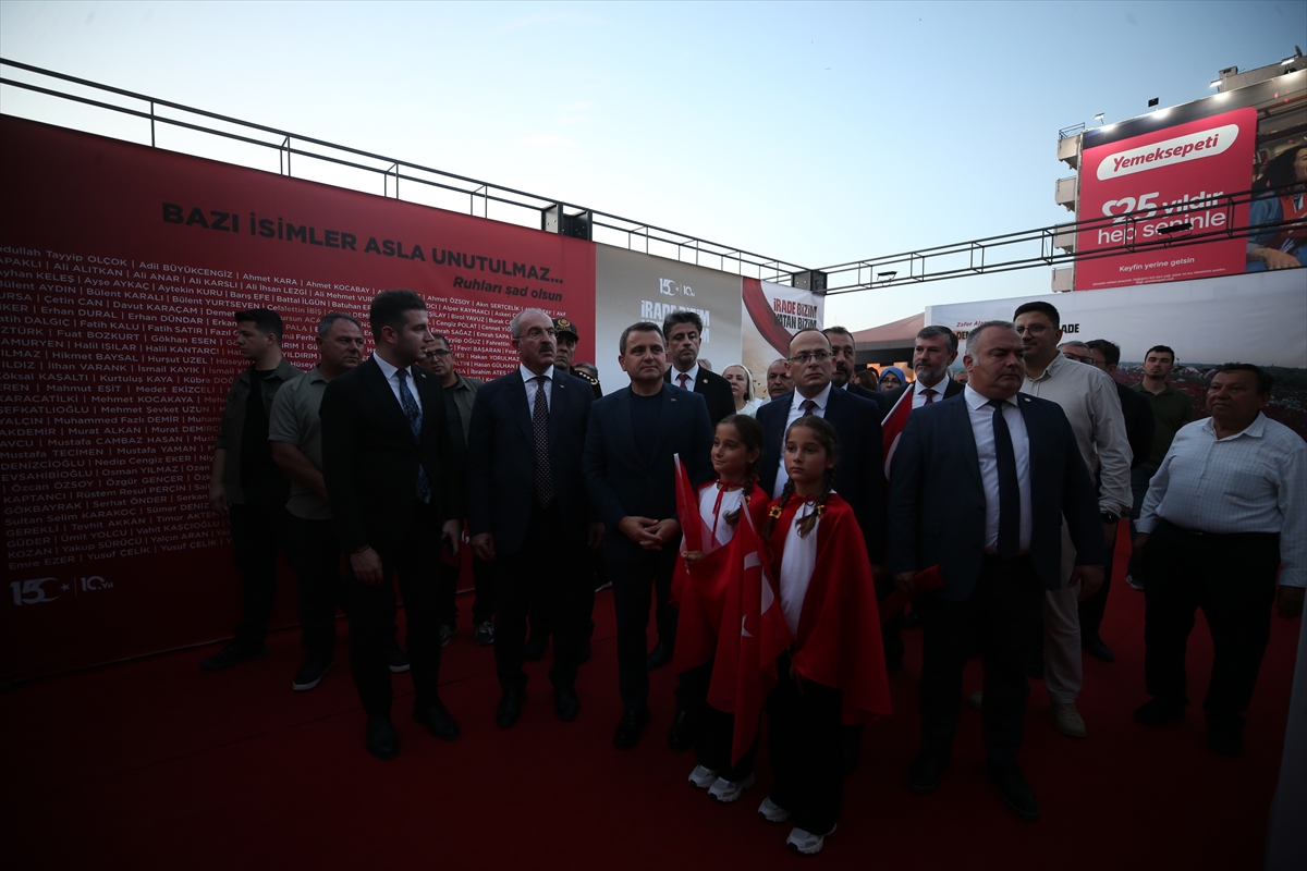 15 Temmuz: Bursa ve 6 ilde anma etkinlikleri