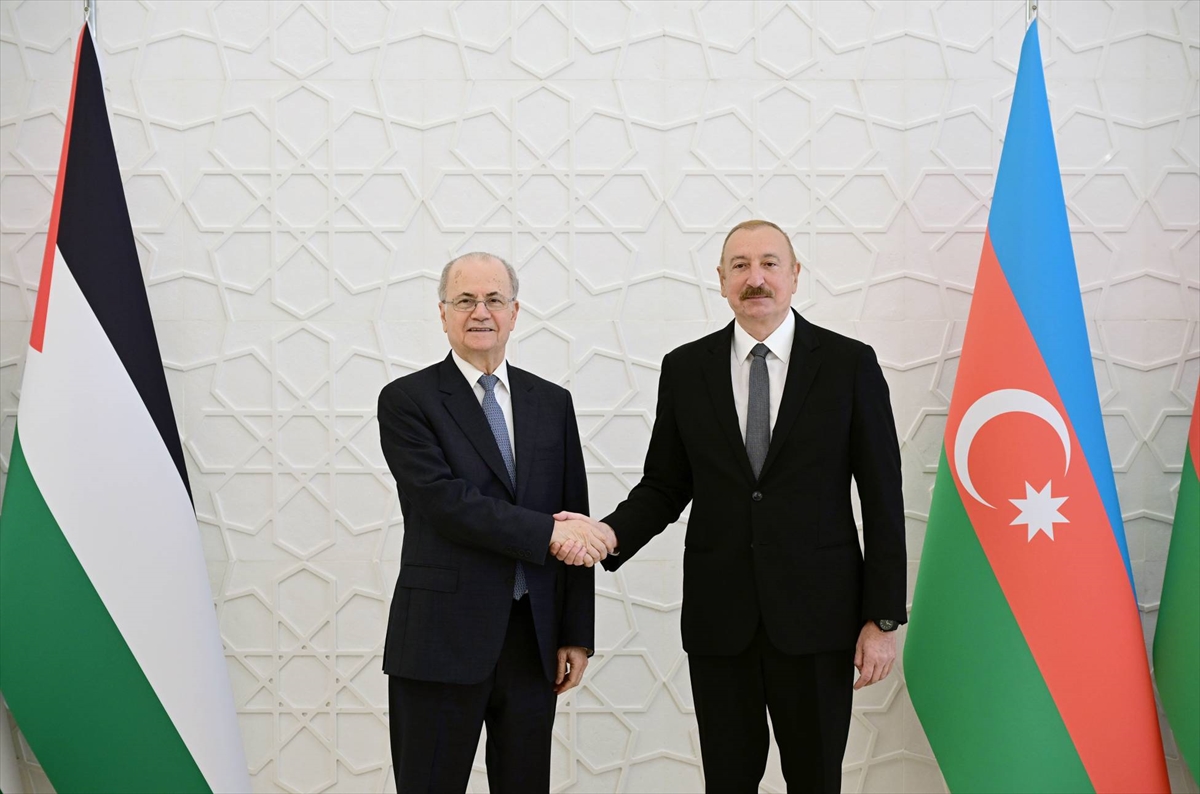 Aliyev: Filistin Devleti'ni destekliyoruz