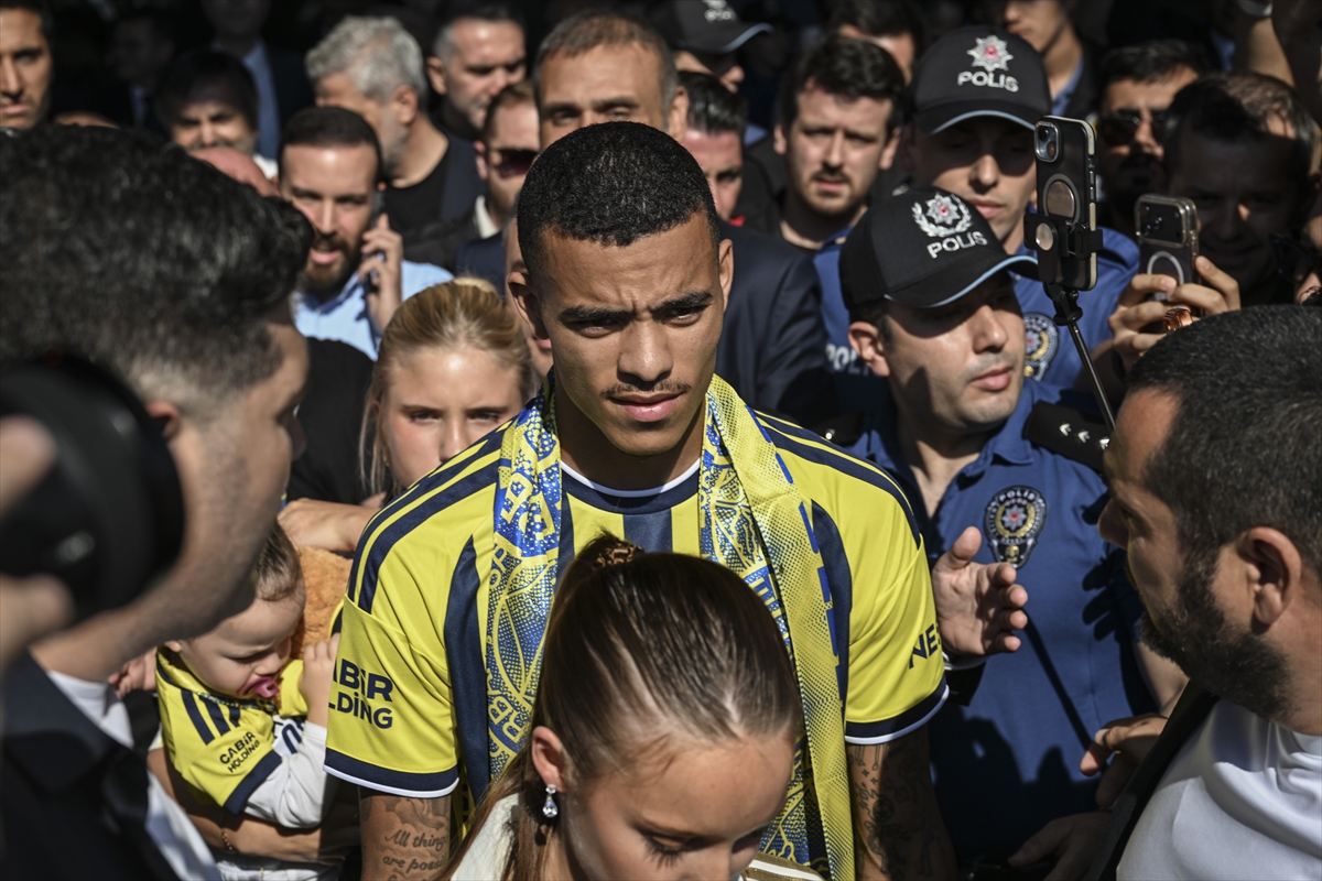 Mason Greenwood İstanbul'a geldi
