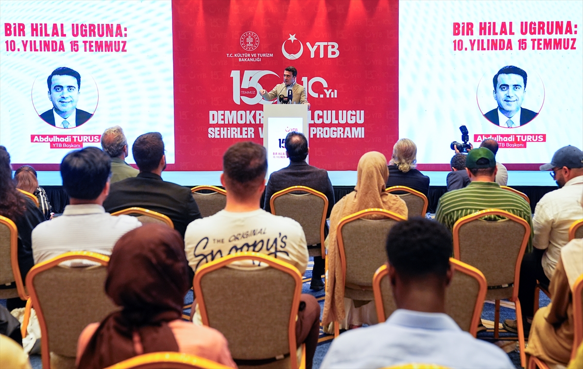 Gençler 15 Temmuz'un 10. yılında buluştu