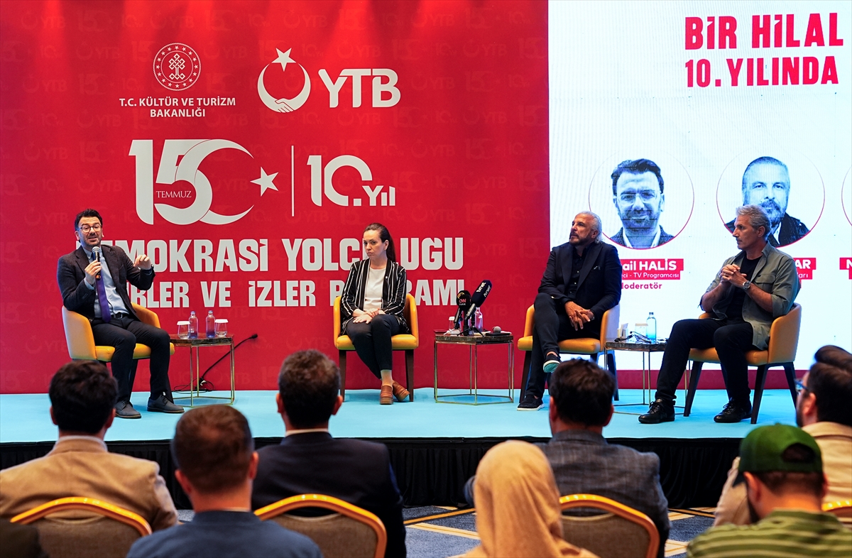 Gençler 15 Temmuz'un 10. yılında buluştu
