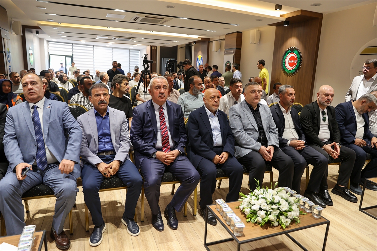 Arslan: Filistin, HAK-İŞ'in kırmızı çizgisidir