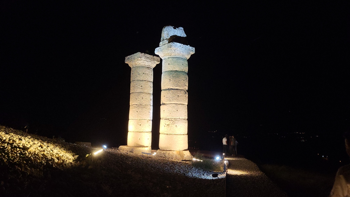 Karakuş Tümülüsü: Aydınlatma projesiyle gece de açık