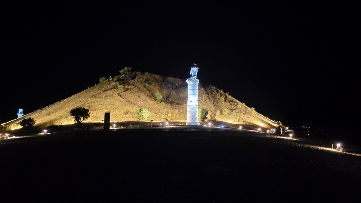 Karakuş Tümülüsü: Aydınlatma projesiyle gece de açık