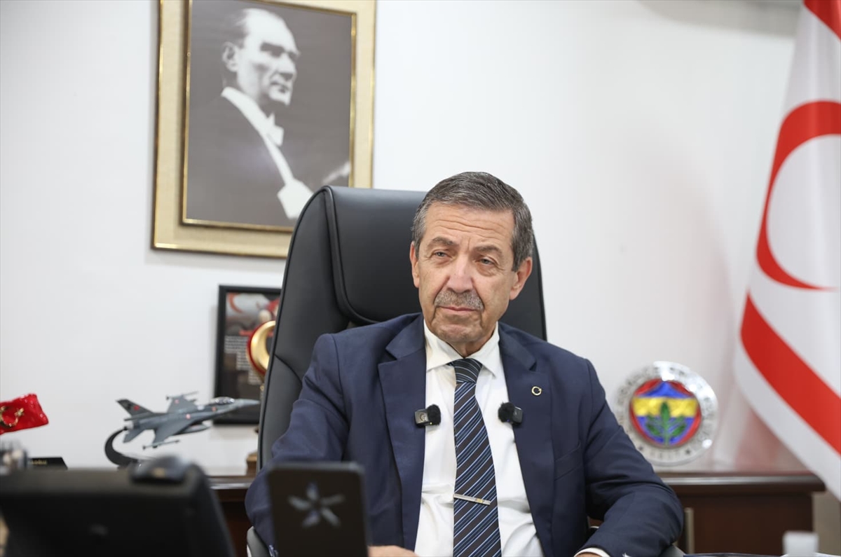 KKTC Dışişleri Bakanı Ertuğruloğlu: Müdahale hakkından vazgeçmeyiz