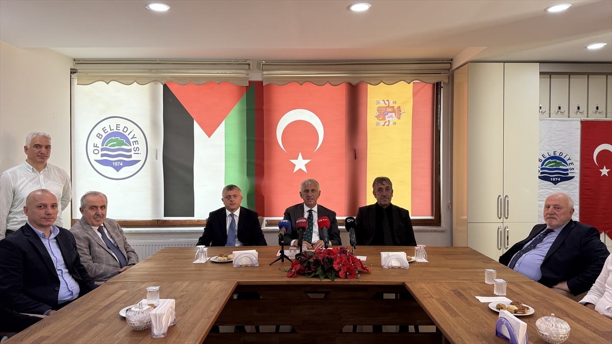 Başkan Sarıalioğlu: Sanchez'e Of'tan fahri hemşehrilik