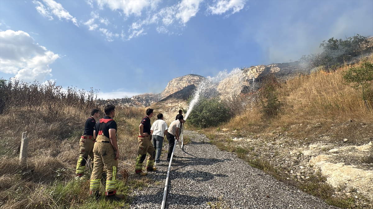 Edirne'de anız yangını: 30 dekar tarım arazisi kül oldu