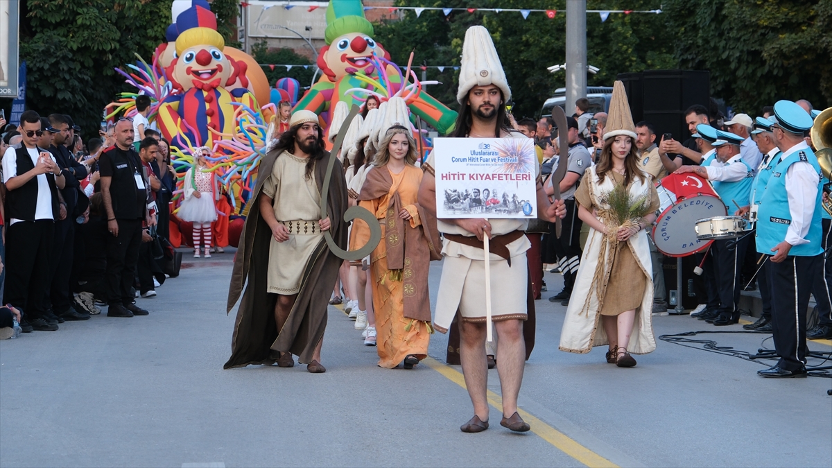 Çorum'da 38. Uluslararası Hitit Fuar ve Festivali Başladı