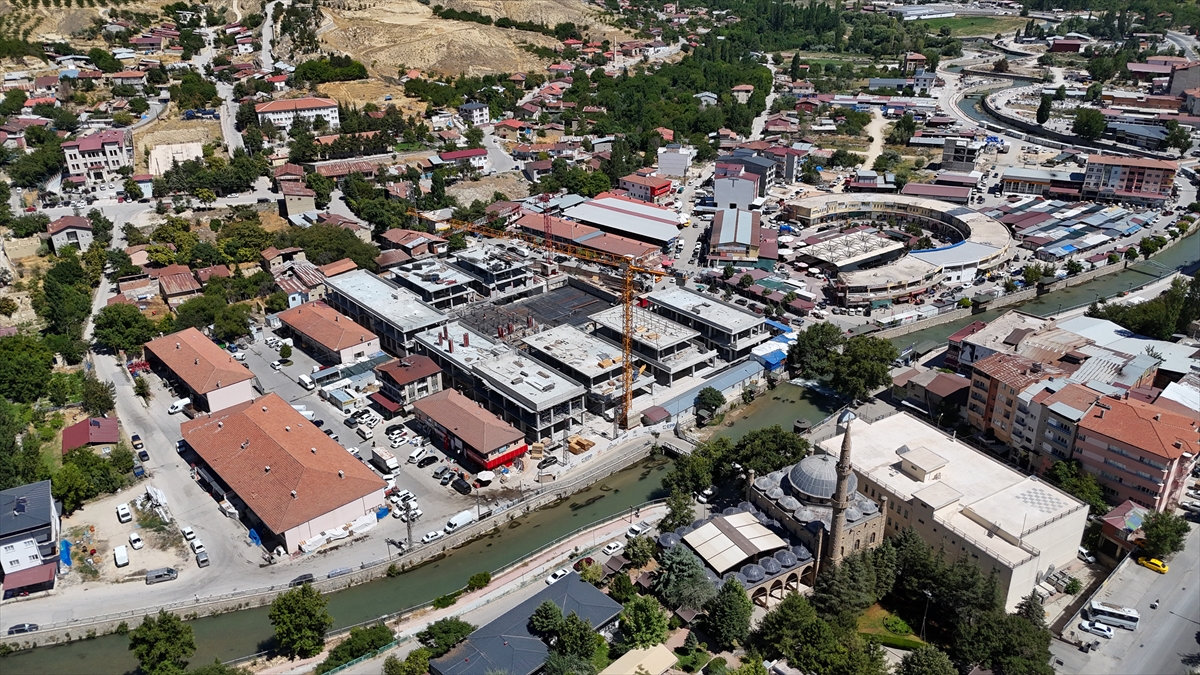Darende Çarşısı: Deprem sonrası inşaat yıl sonunda bitiyor