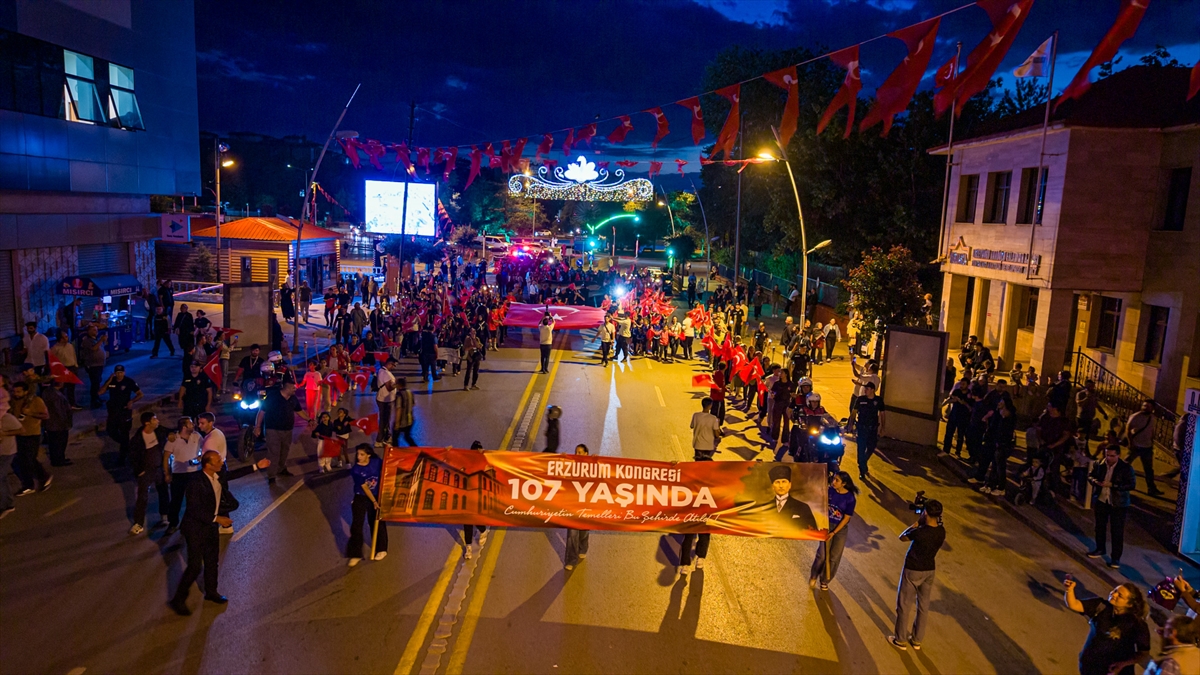 Vali Baruş: Erzurum Kongresi'nin 107. yılı coşkuyla kutlandı