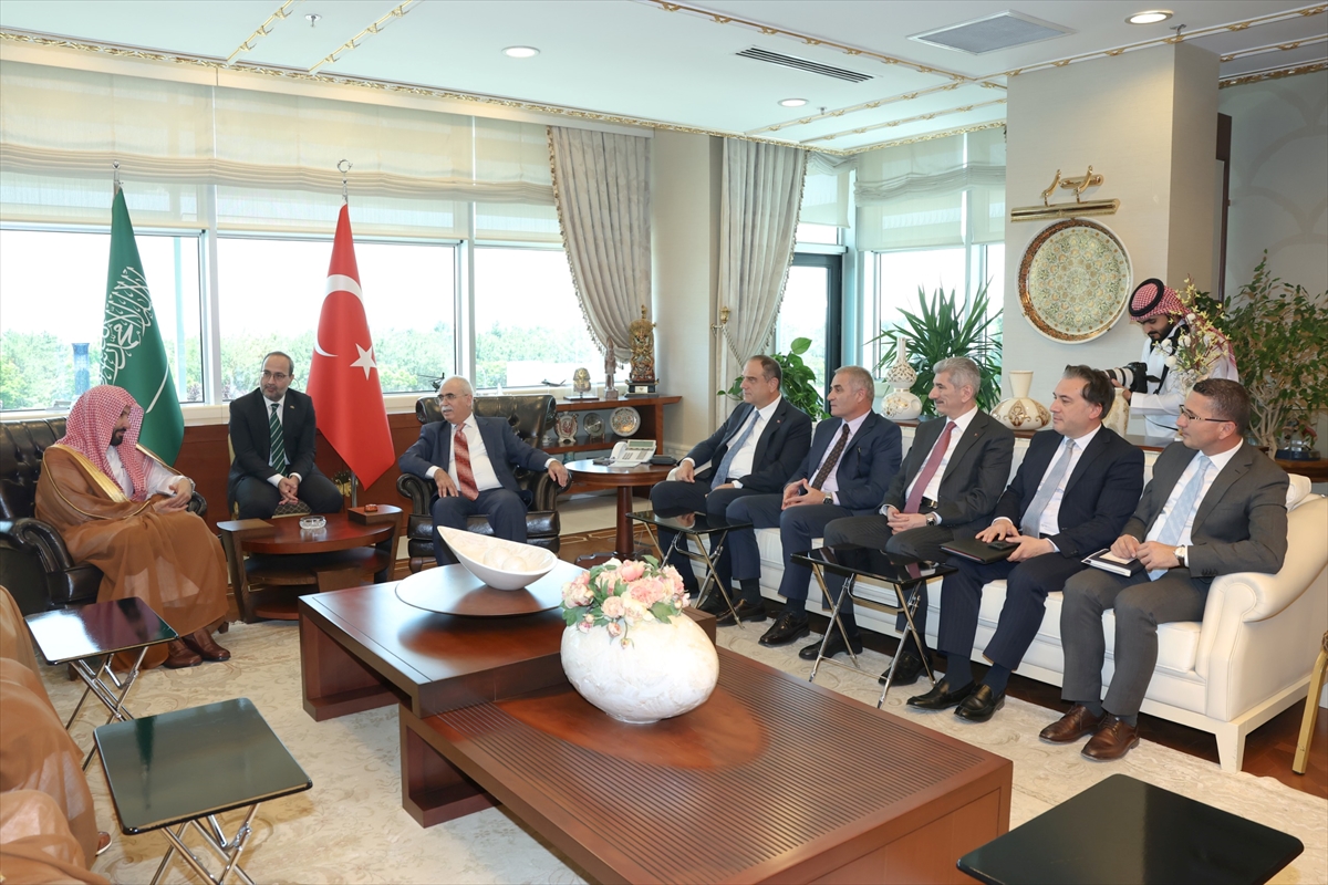 AYM Başkanı Özkaya: Suudi Bakan ile yargı işbirliği ele alındı