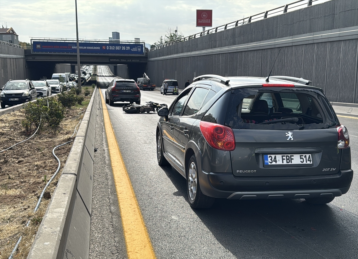 Ankara'da motosiklet kazası: Jandarma personeli hayatını kaybetti
